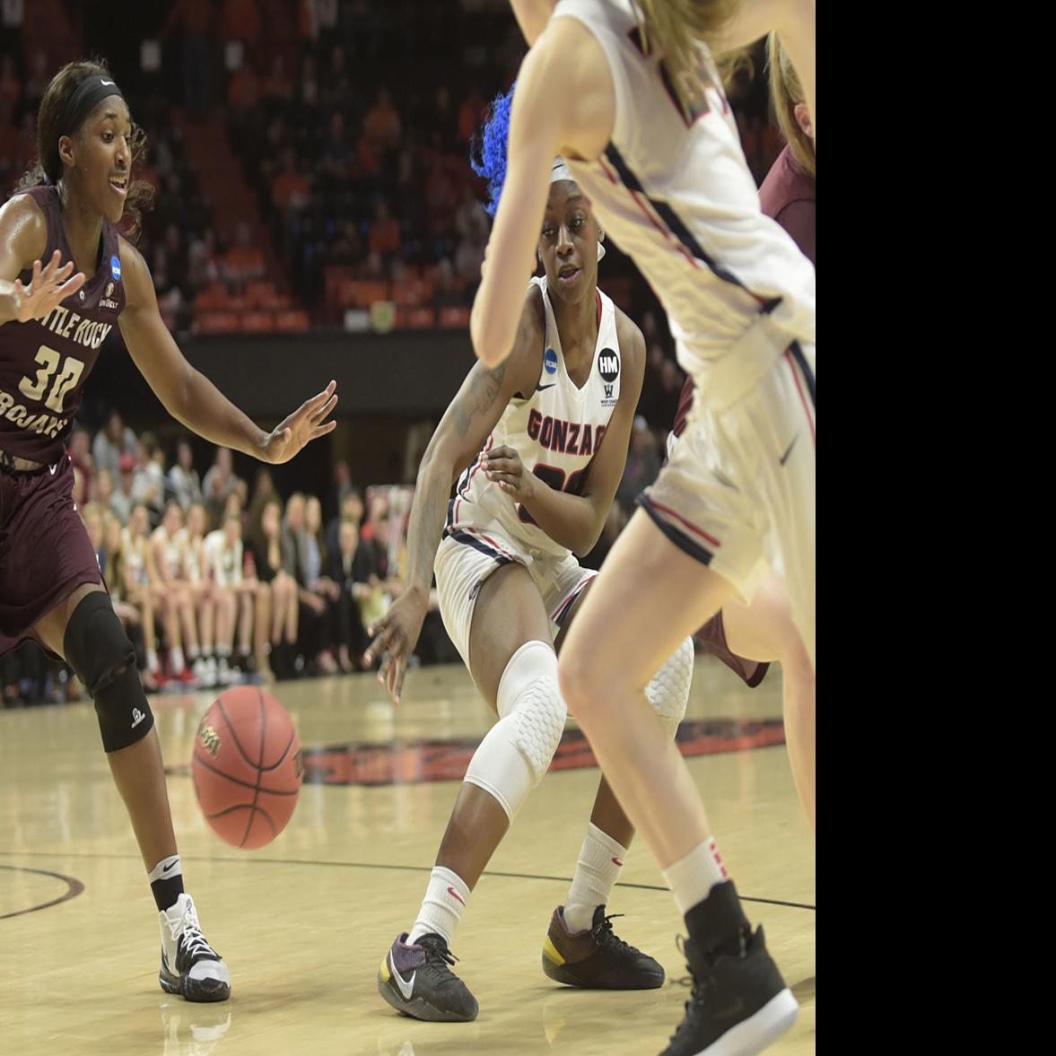 Gonzaga Downs Little Rock 68 51 In Opening Round Game Basketball Gazettetimes Com