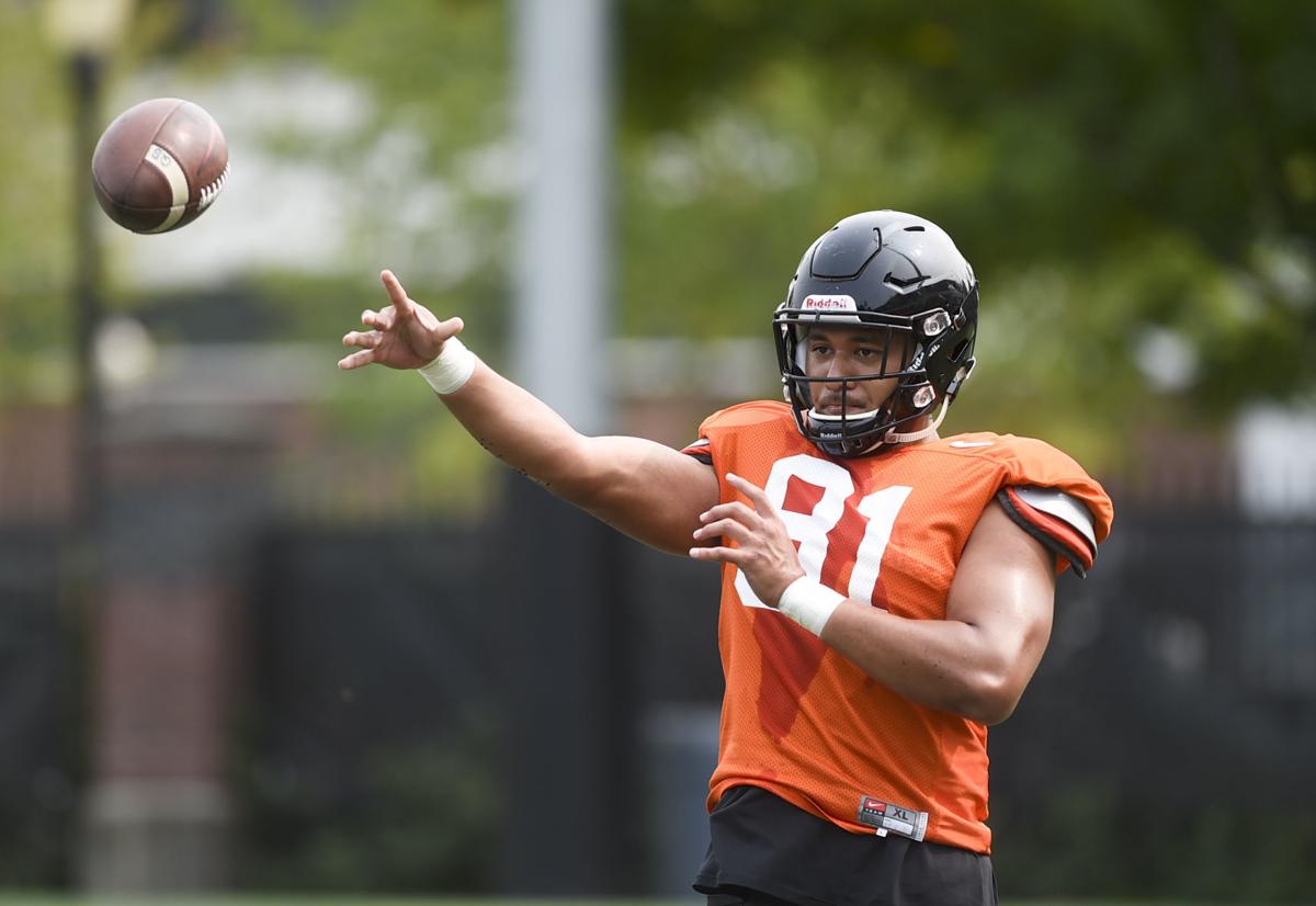 Osu Football Young Tight Ends Called Into Duty Football