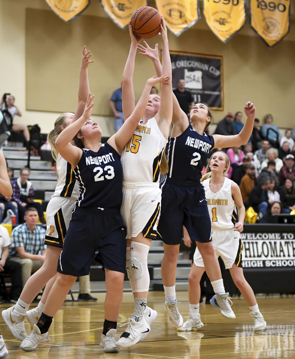 Prep Girls Basketball Philomath Overcomes Slow Start To Get