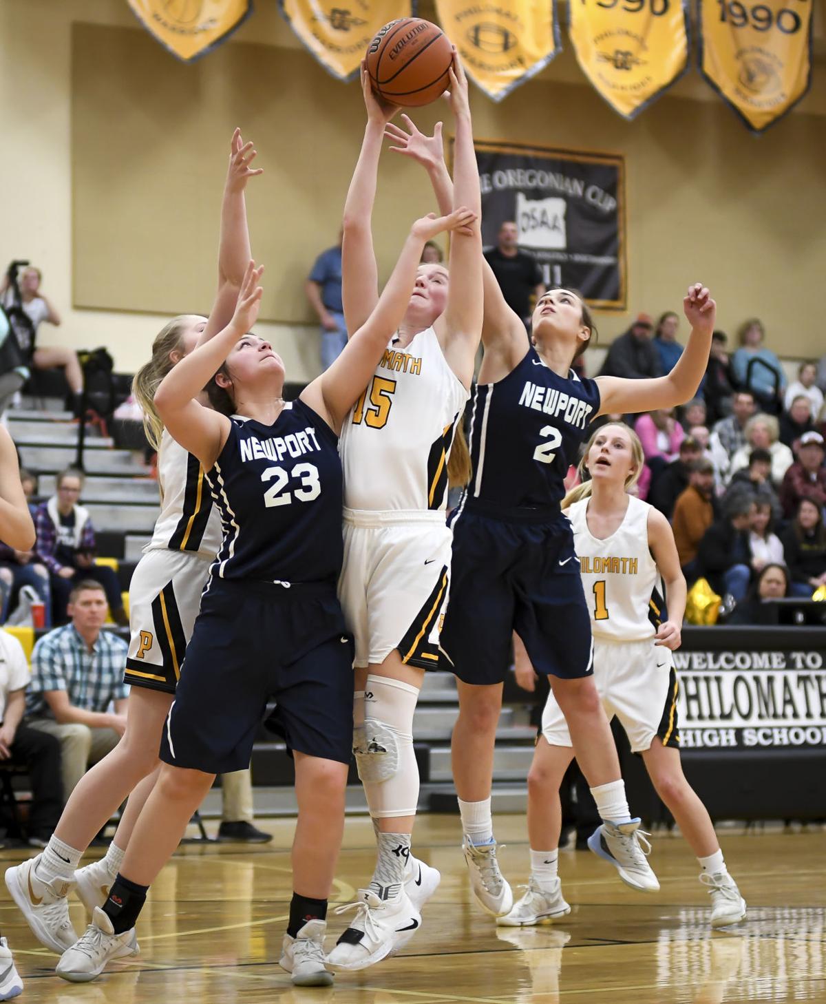 Prep Girls Basketball Philomath Overcomes Slow Start To Get
