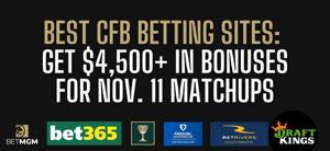 Best college football betting sites and promos for Nov. 11: Get thousands from CFB betting apps