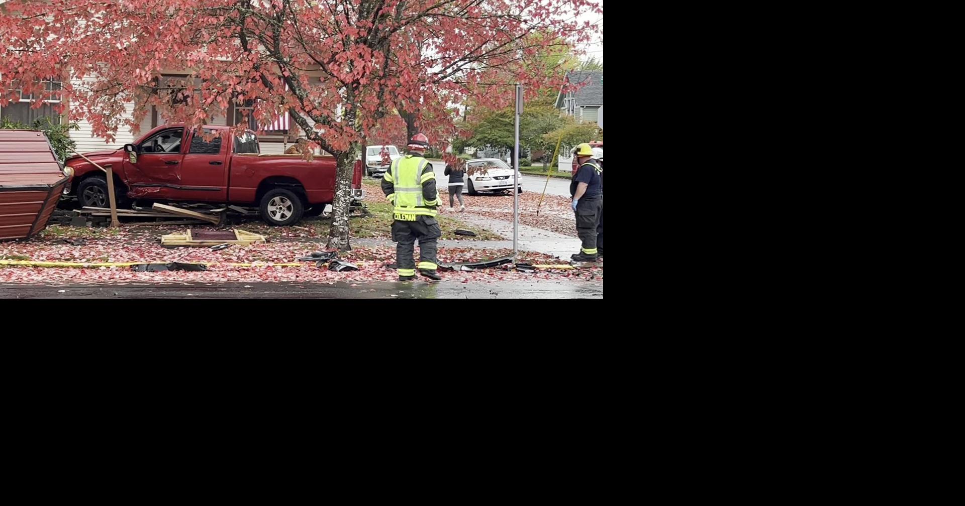 Crash at Calapooia and Ninth in Albany