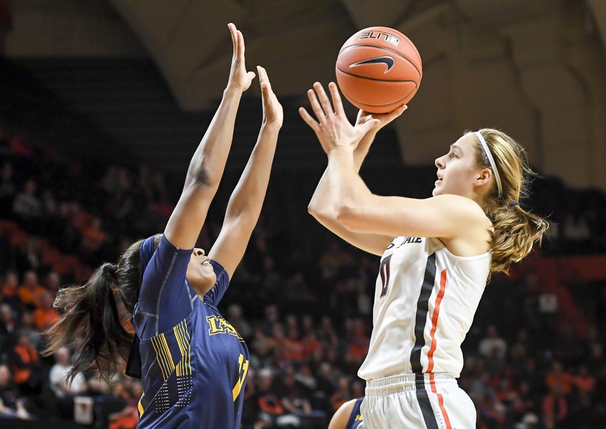 Osu Women S Basketball Pivec Making Impact All Over The Court