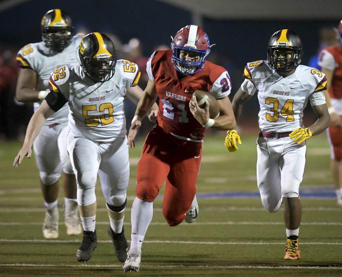 Prep football Warriors run to victory High School