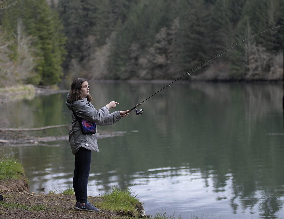 Popular fishing location