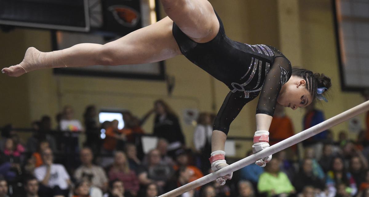 Gallery Oregon State vs. Stanford Gymnastics Photo Gallery
