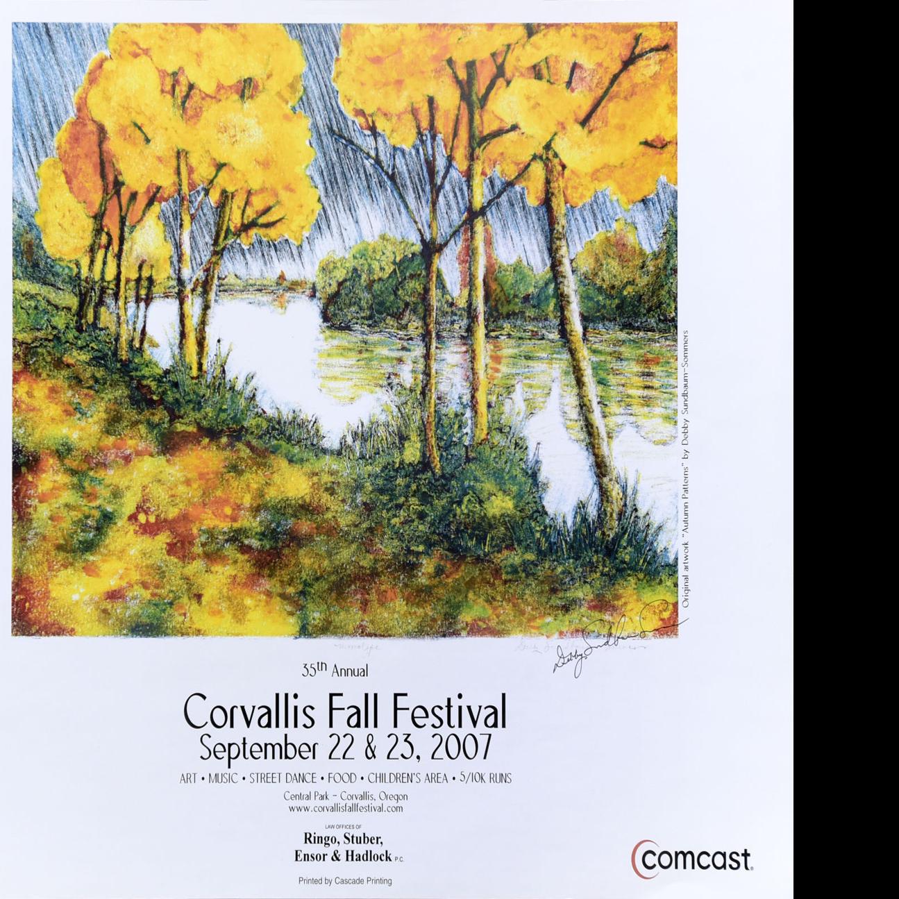 Corvallis Fall Festival 2022 Poster
