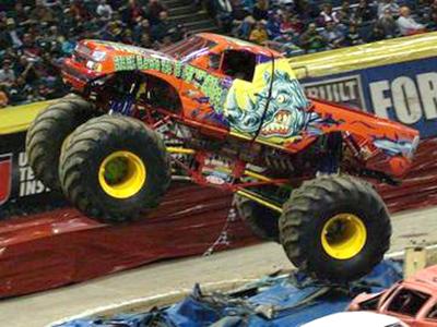 monster trucks to shake