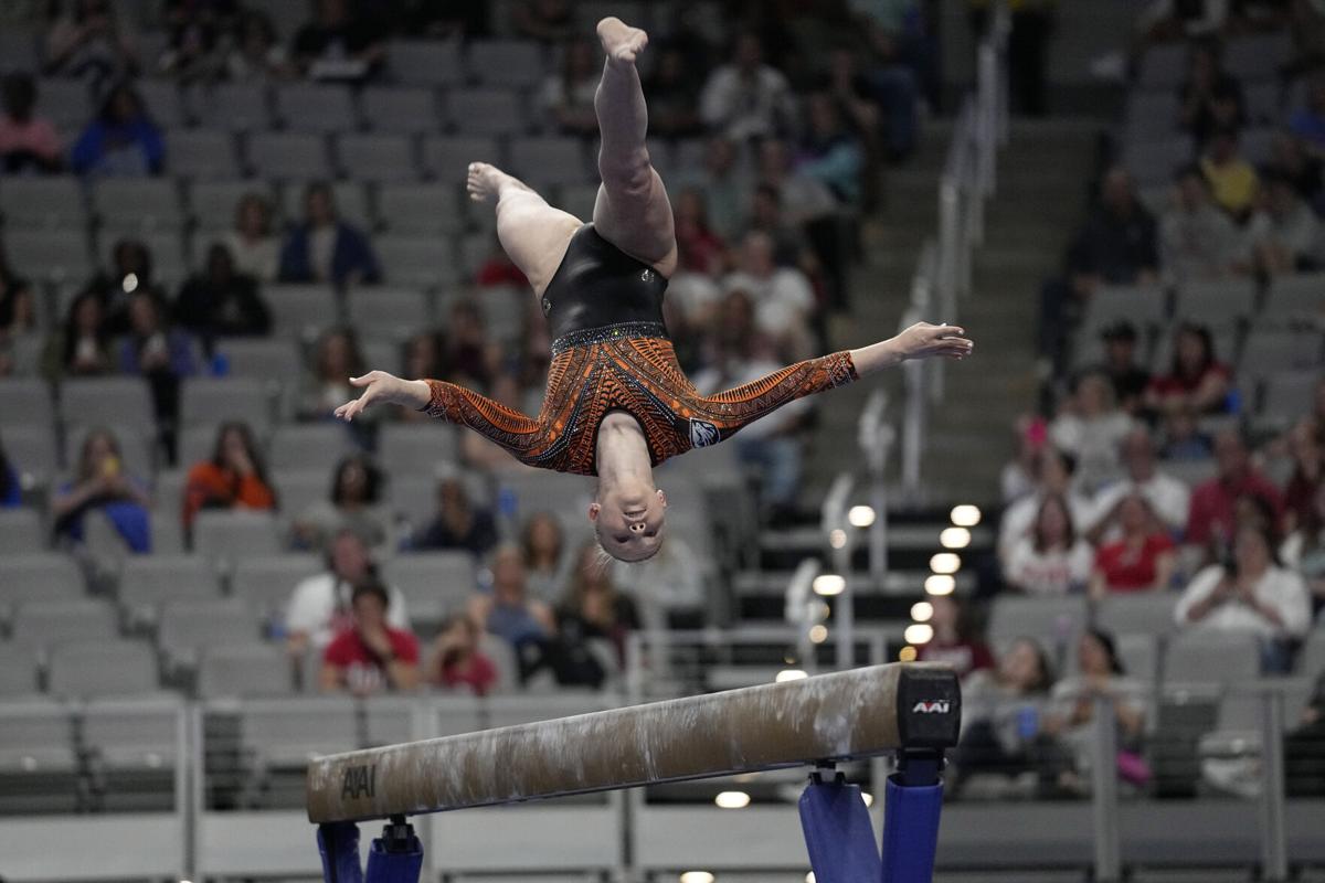 OSU gymnastics Carey takes second on beam at nationals