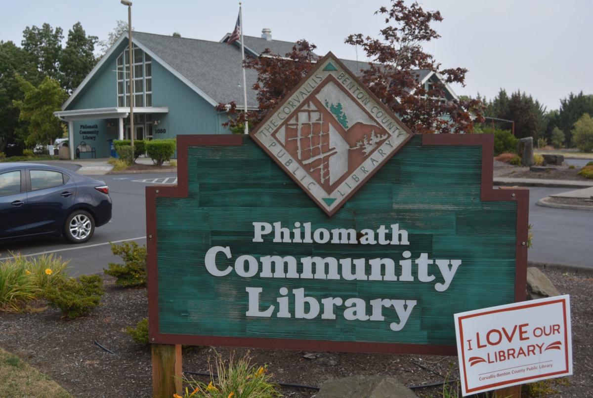 Philomath Community Library artwork