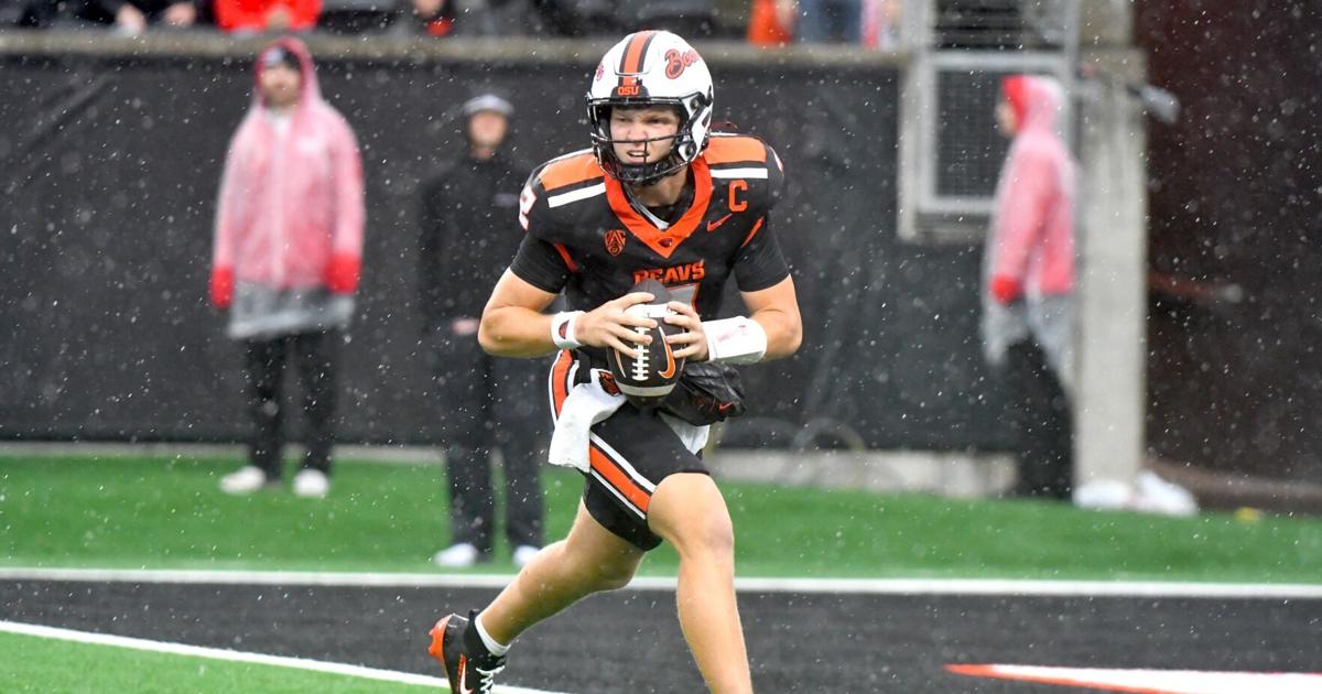Oregon State football vs. Texas Tech, Braden Atkinson