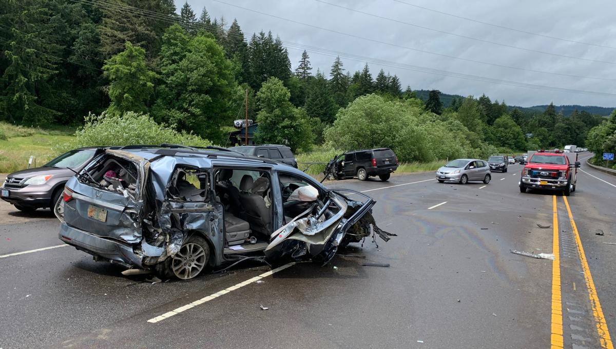 Eight people injured in Highway 20 crash west of Philomath News