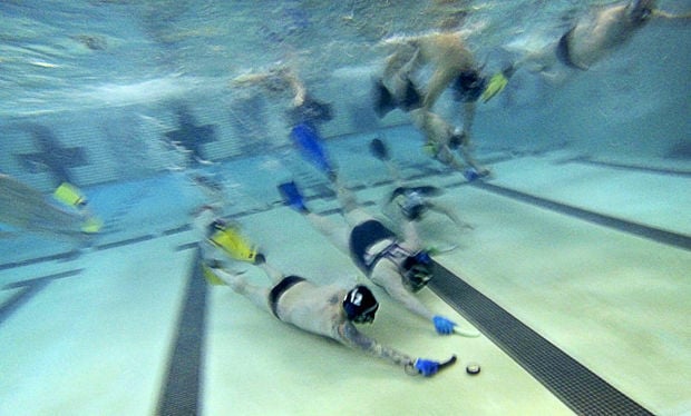 Underwater hockey: Timing, endurance, and luck all play a part in new ...