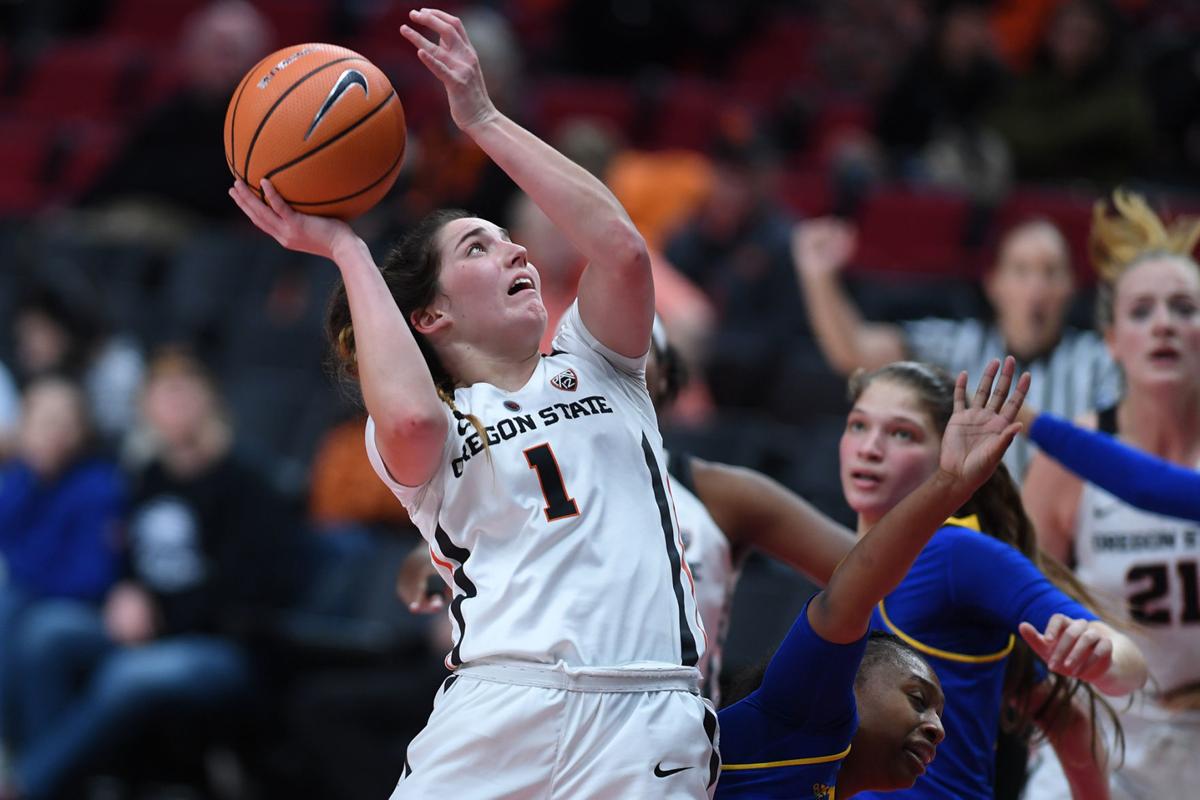 Osu Women S Basketball Goodman S Career Night Helps Beavers
