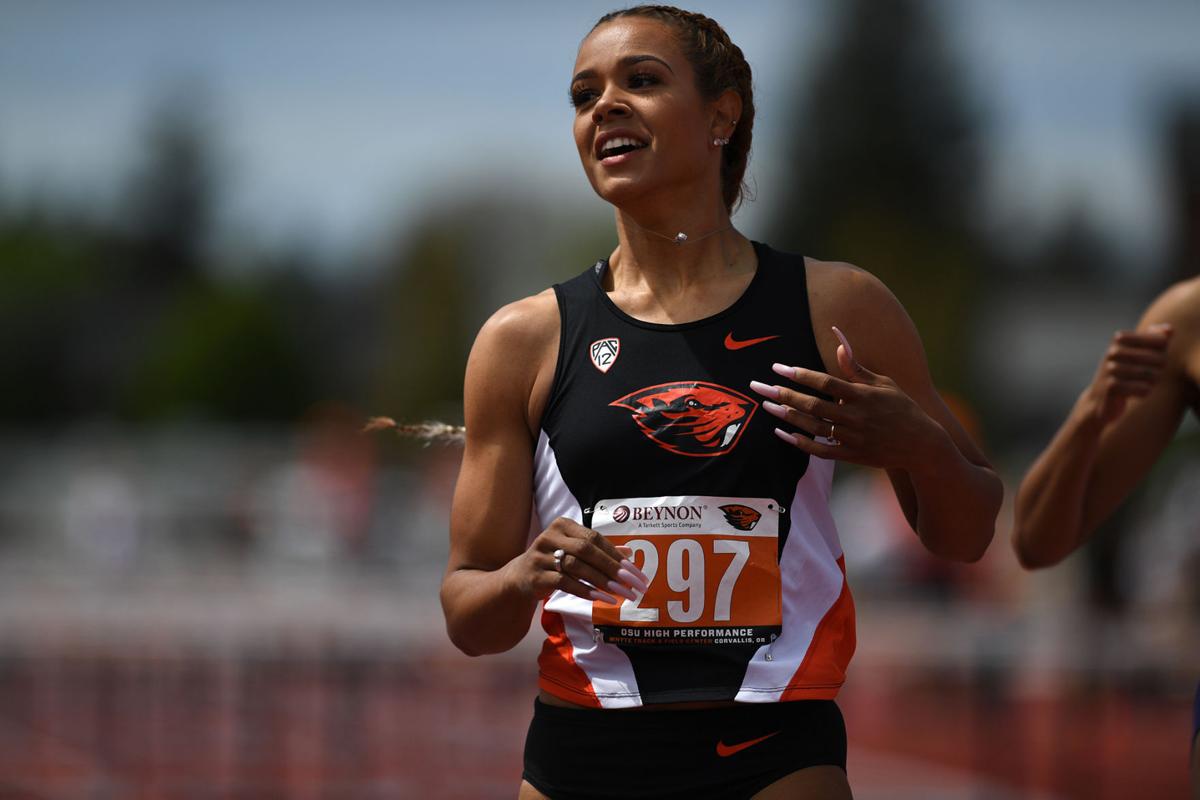OSU track and field D'Arpino running in high gear Track
