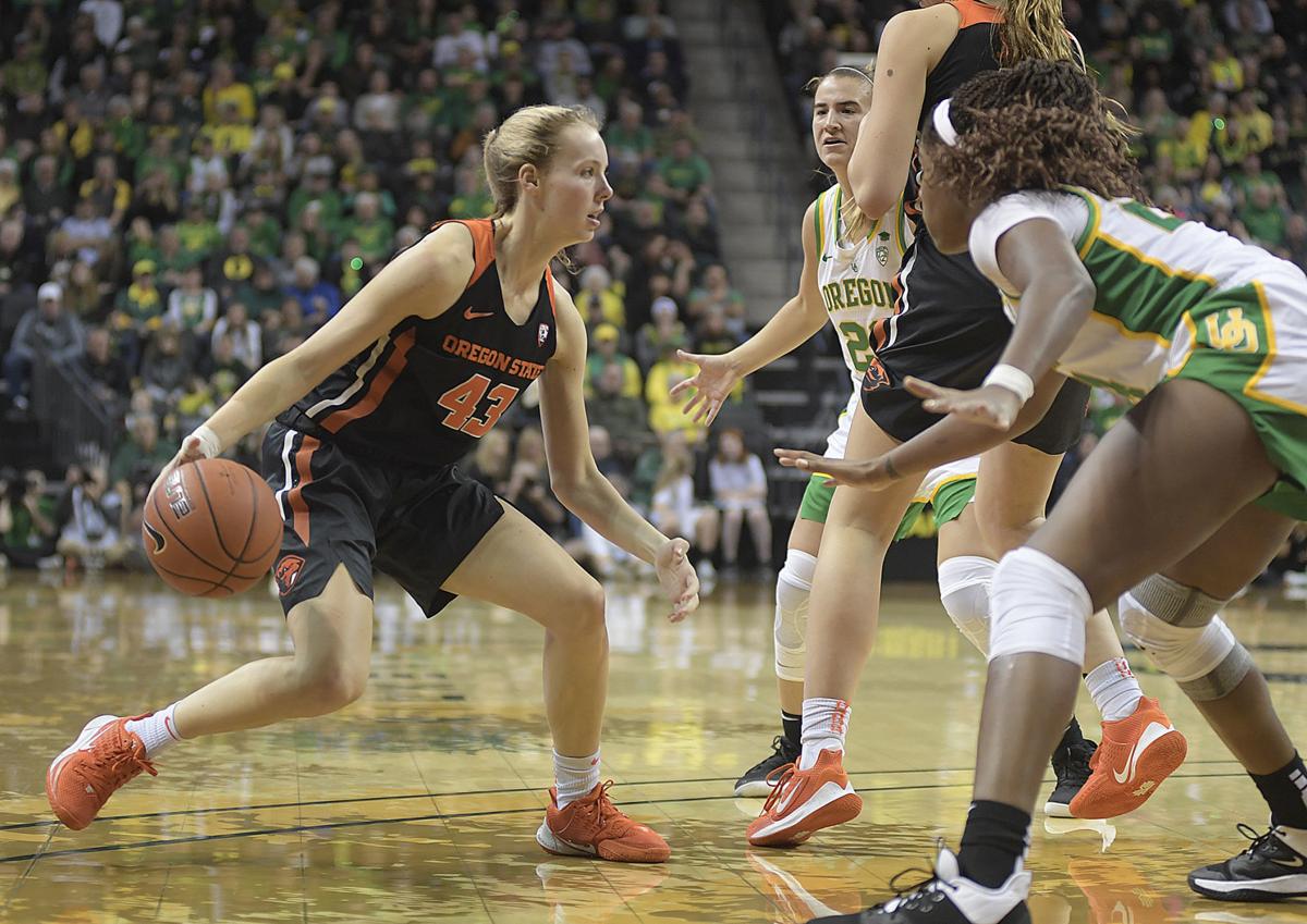 Osu Women S Basketball Beavers Head On The Road For Next Four Games Basketball Gazettetimes Com