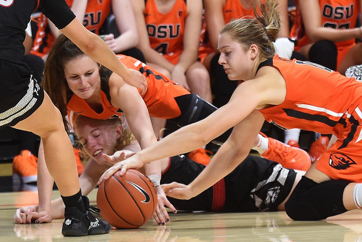 Osu Women S Basketball Beavers Start Fast Roll Past Thunderbirds Basketball Gazettetimes Com