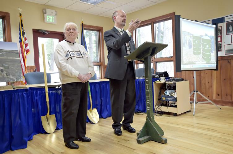Adair Village celebrates beginning of work on new water tanks