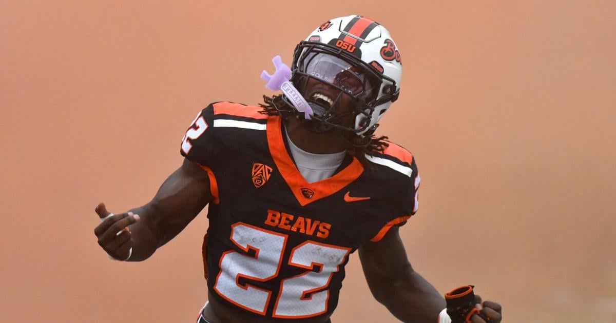 Oregon State football vs. Texas Tech, Tre Garrison