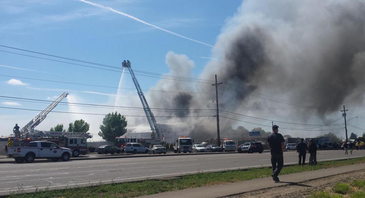 Fire hits B&R Auto Wrecking | Local | gazettetimes.com