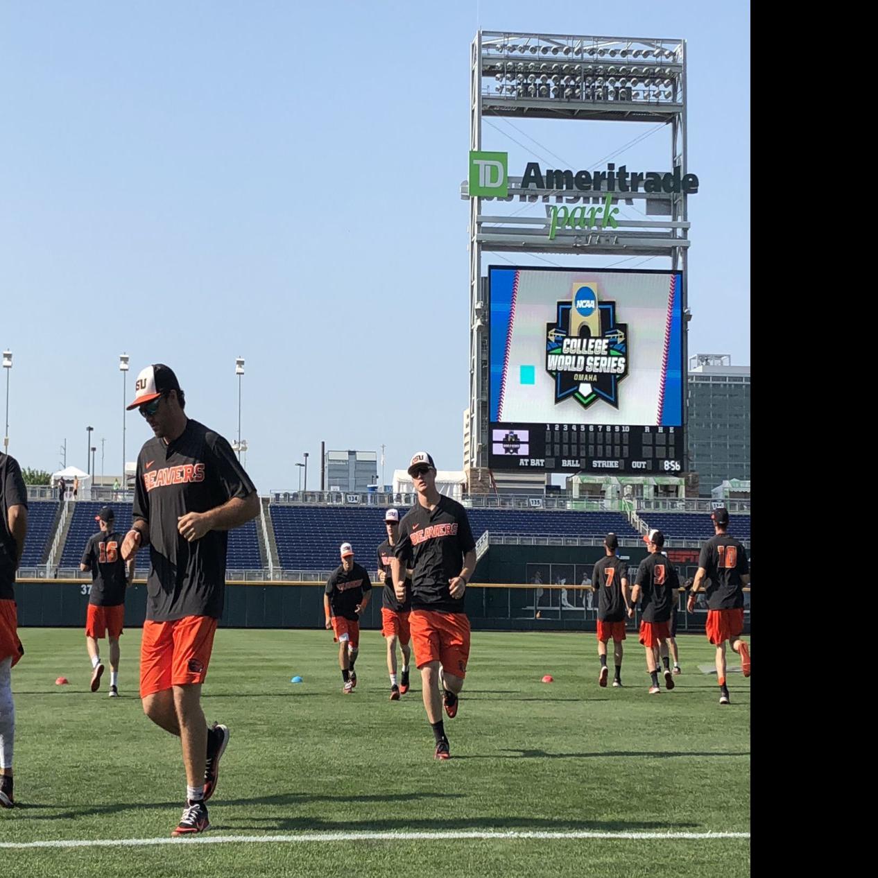 Cws Beavers Excited To Play In Massive Td Ameritrade Park Baseball Gazettetimes Com
