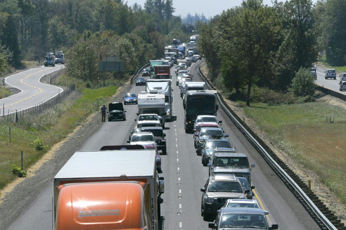 Update Crash delays traffic on Interstate 5 north of Albany Local