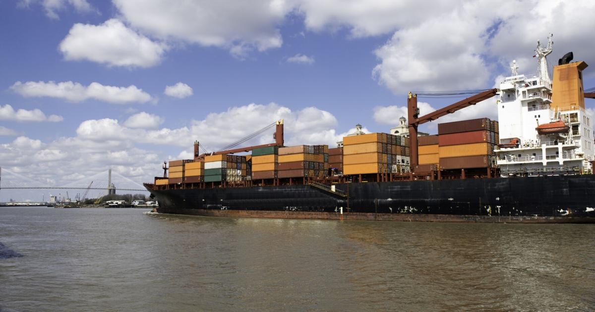 Foreign Inland Freight Shipments slow at Savannah port, as inland freight train facility ...