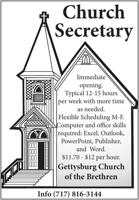 Church Secretary