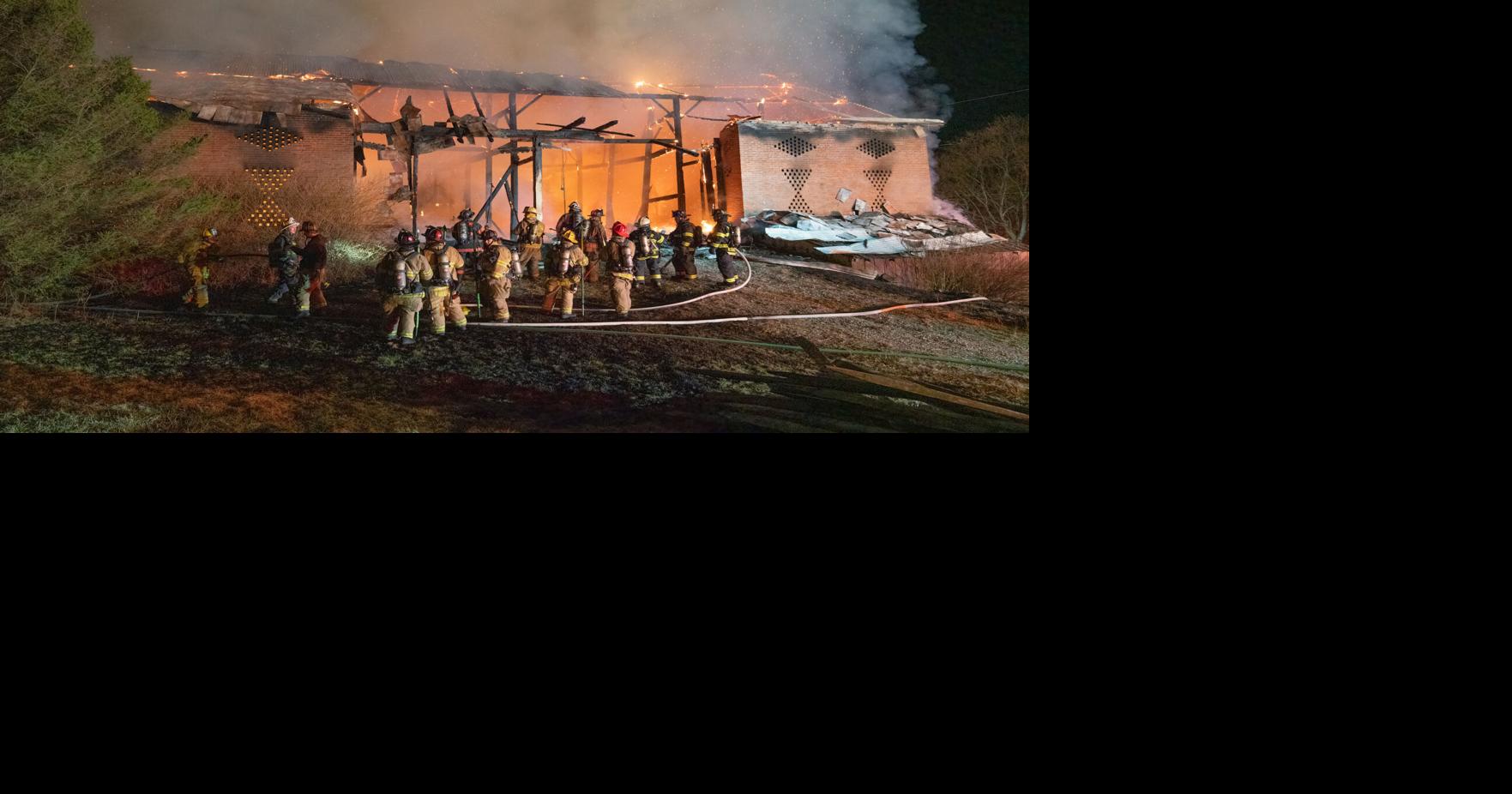 Firefighters battle barn blaze | Local News | gettysburgtimes.com