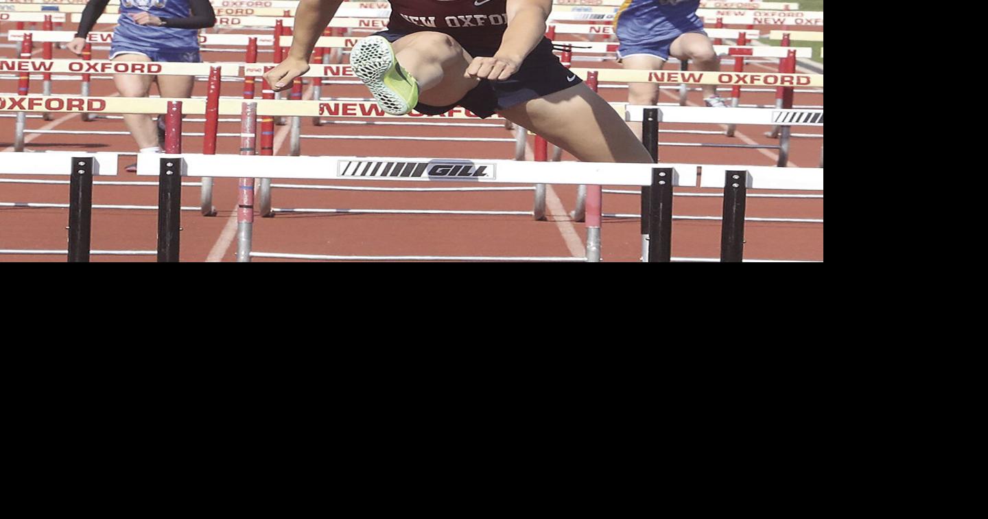 Richwine hurdles past school record in track sweep by Colonials ...