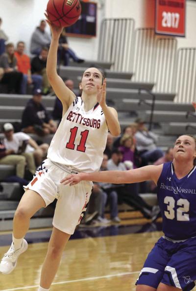 Bullets Sweep Diplomats In Centennial Conference Basketball