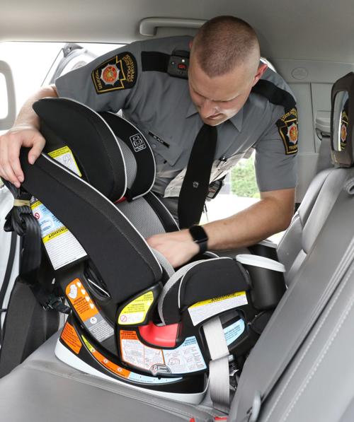 PSP inspects car seats at SAVES