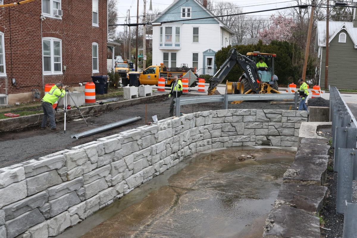 Stevens Run work continues