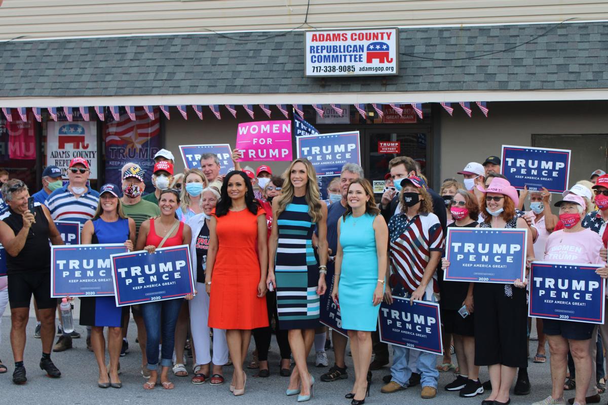 Lara Trump stops in Gettysburg