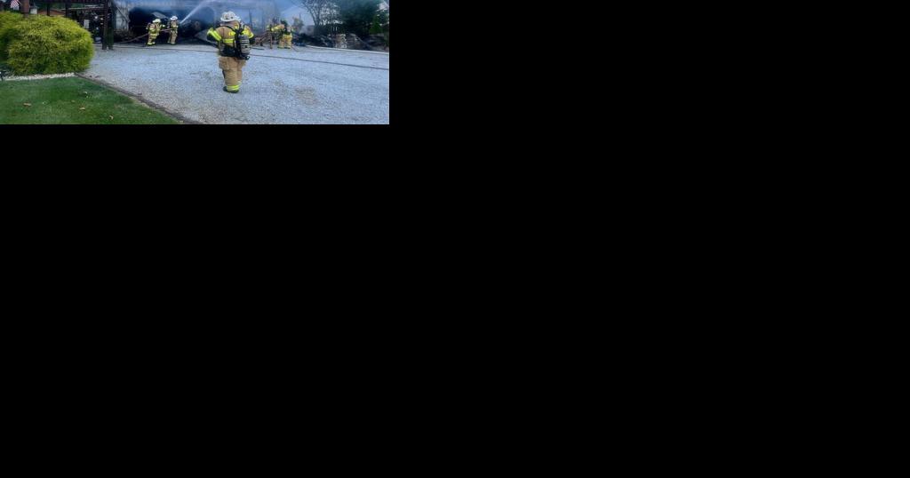 Fire destroys Jacks Mountain garage - Vimarsana News
