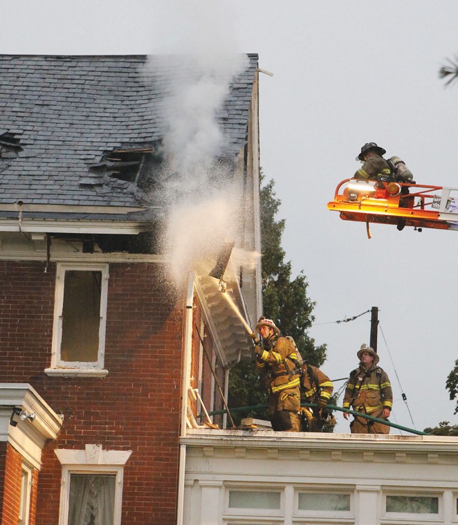 Lightning fire damages Biglerville Borough office Local News