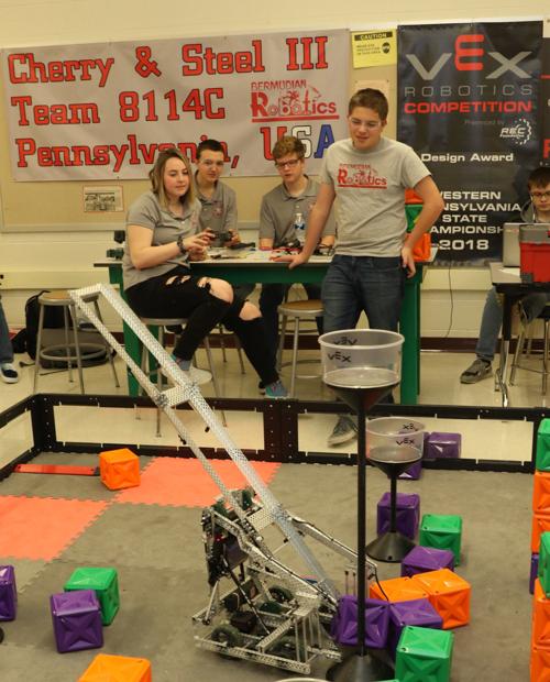Bermudian Robotics Hoping To Stack Up With World S Best Education Gettysburgtimes Com