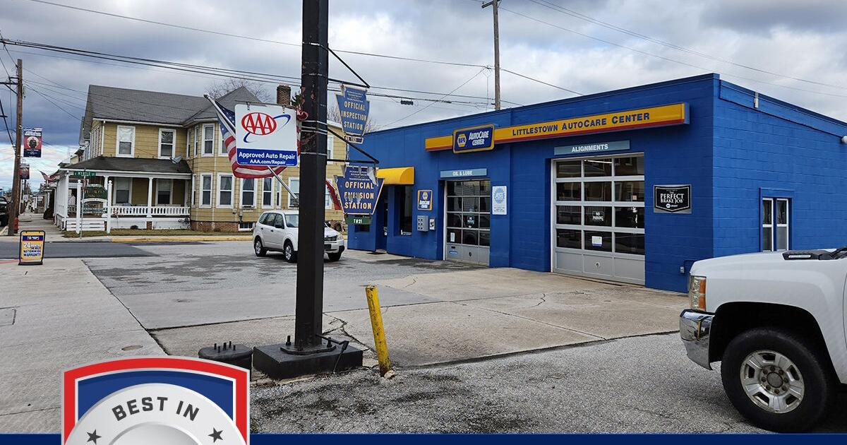 Littlestown Autocare Center receives national award - Vimarsana News
