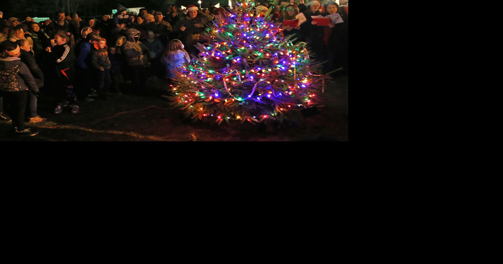 Tree lighting in York Springs Local News