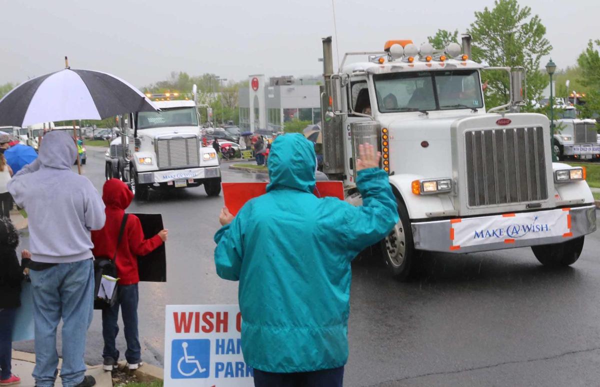 MakeAWish fundraiser convoy rolls out Local News