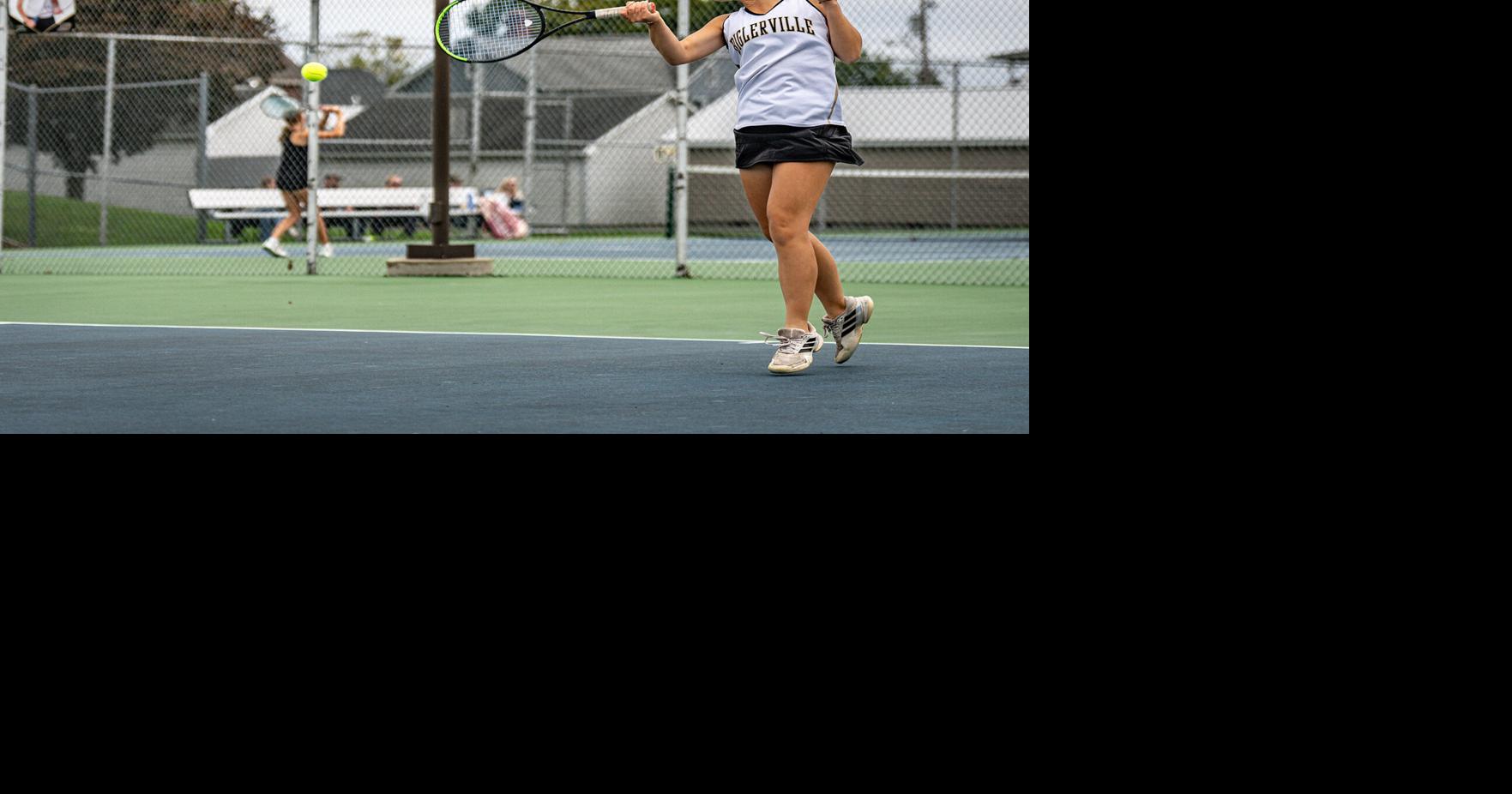 Rain halts district tennis match between Canners & Scouts