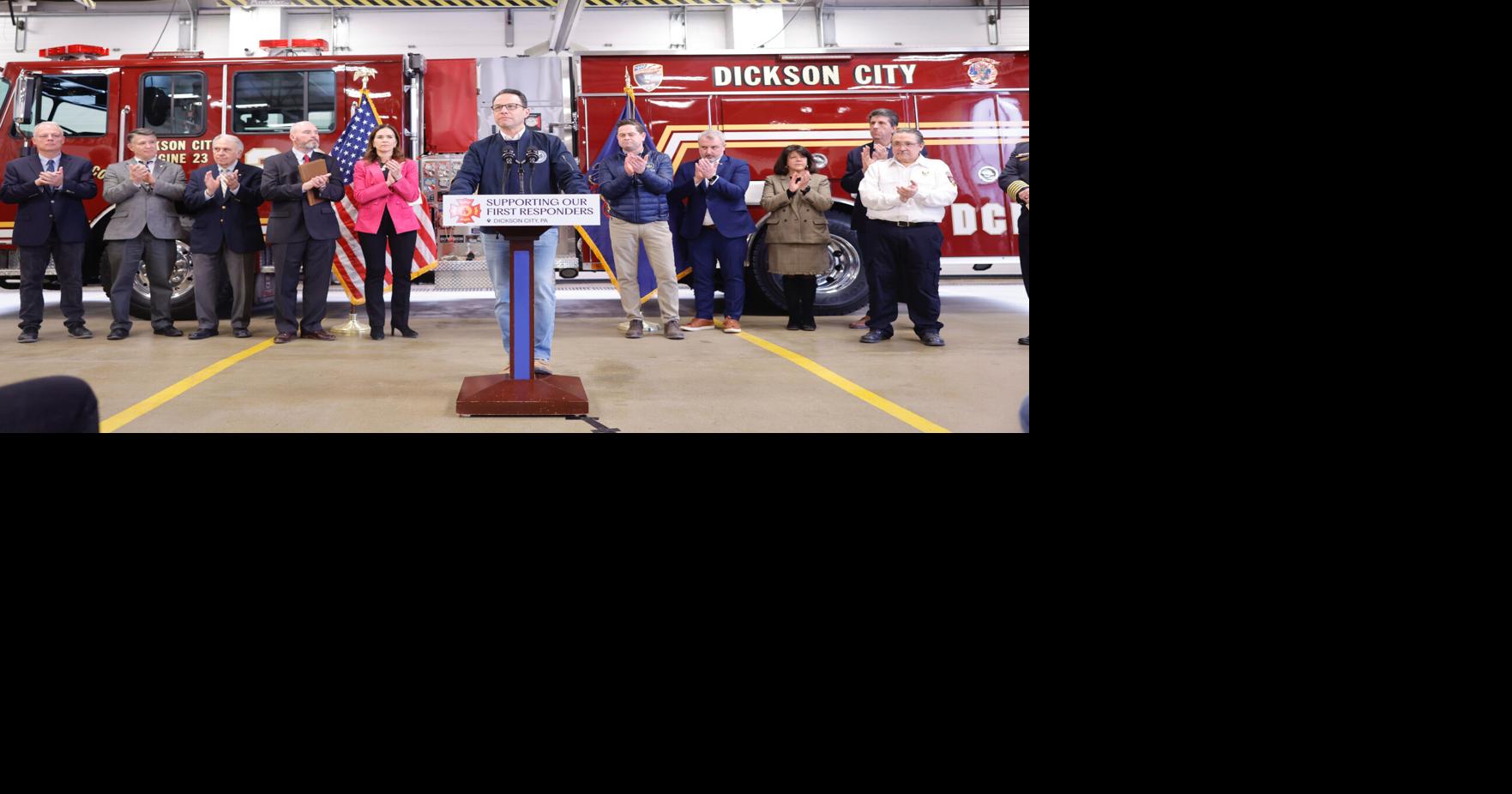 Gov. Shapiro thanks first responders after Lehigh Valley Hospital fire ...