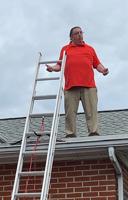 Sharing the Word from the top of the roof