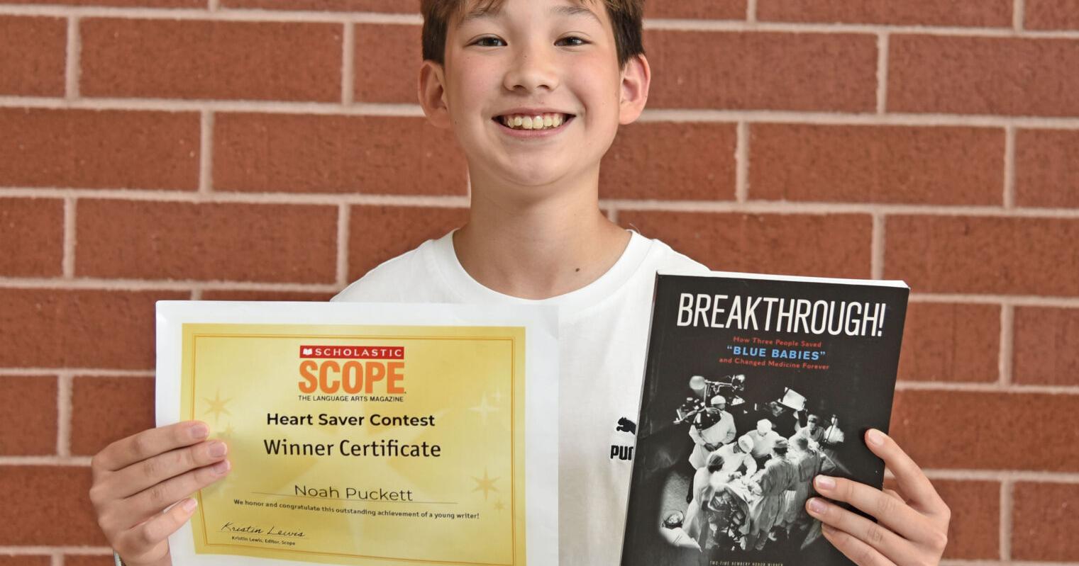 GAMS student recognized in national writing contest - Vimarsana News
