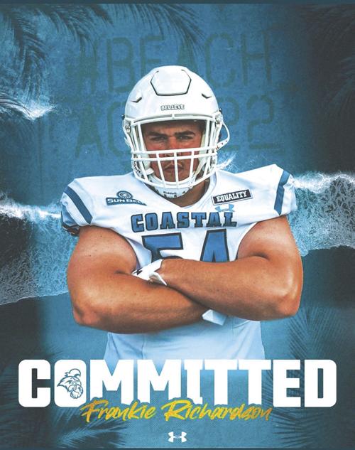 Coastal Carolina University Is The Pick For Gettysburg Gridiron Standout Richardson Sports Gettysburgtimes Com