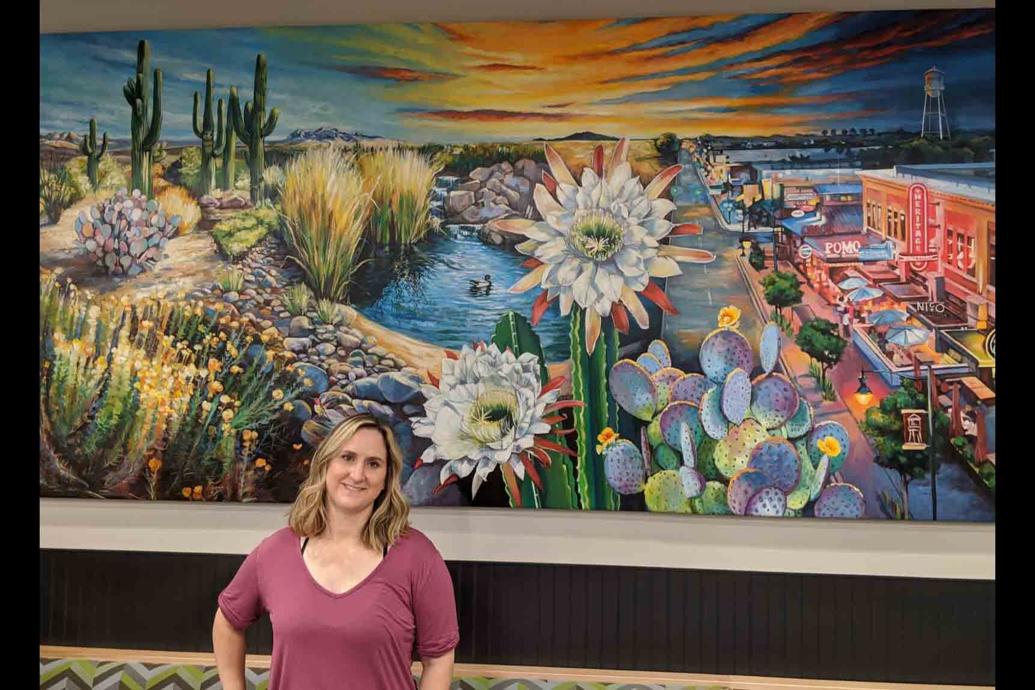 Gilbert artist’s mural to grace new Fry’s store Community