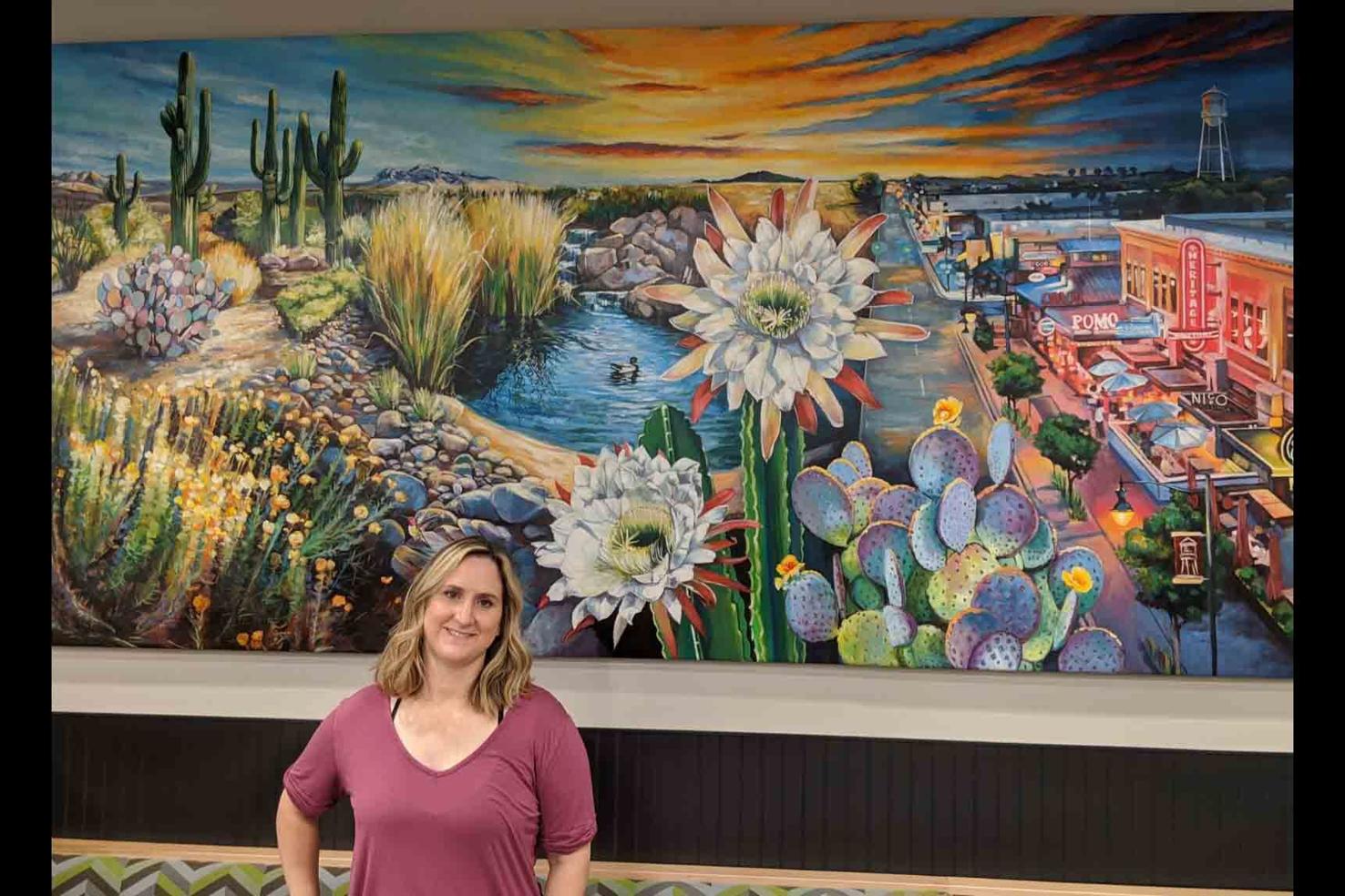 Gilbert artist’s mural to grace new Fry’s store Community