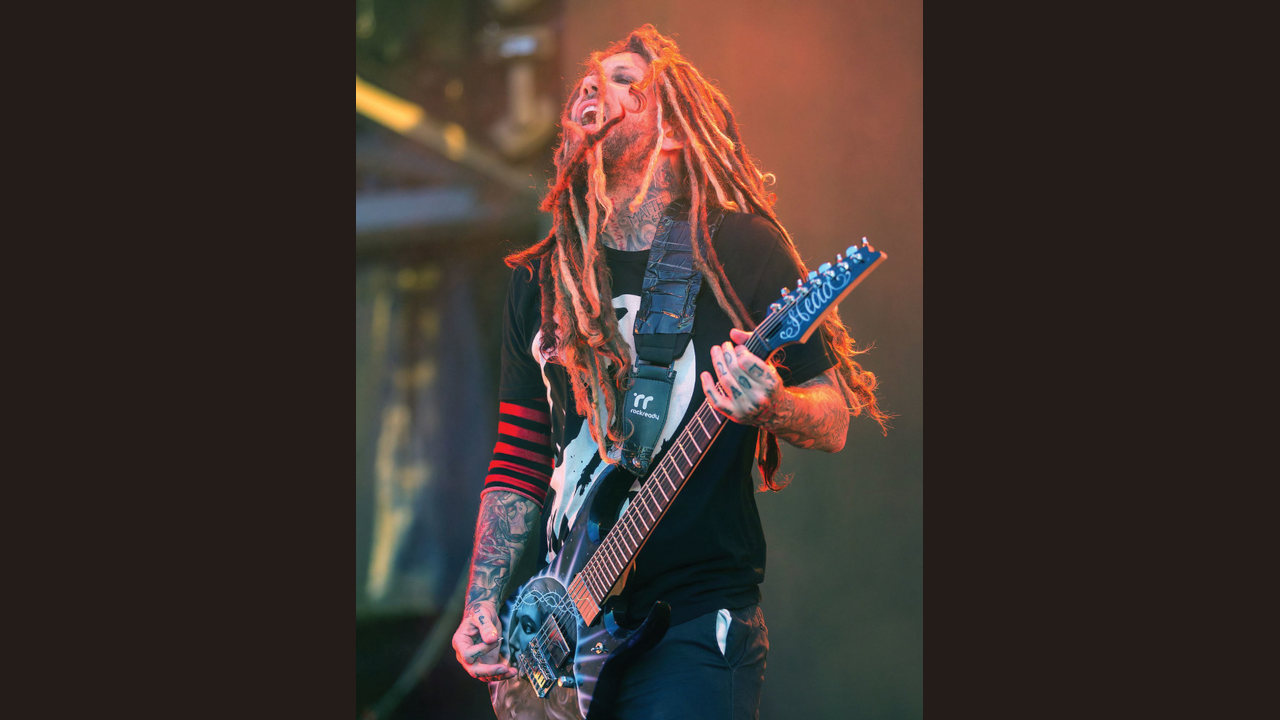 head guitar korn