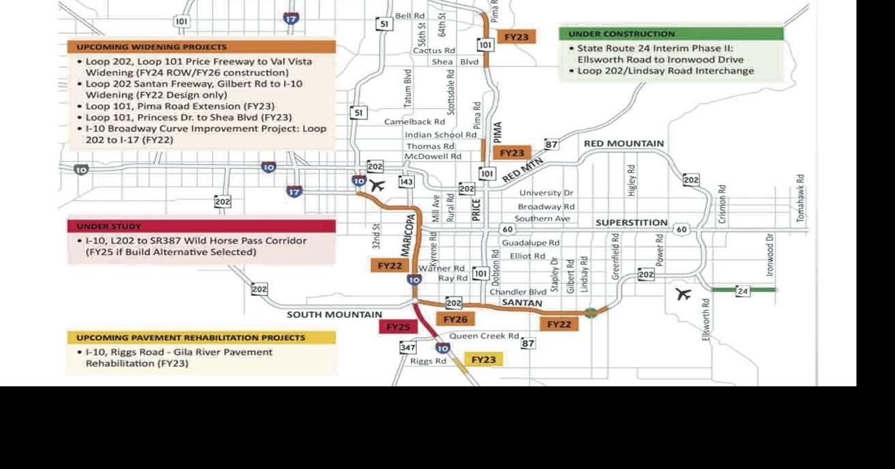Revenue squeeze puts brakes on ADOT plans News