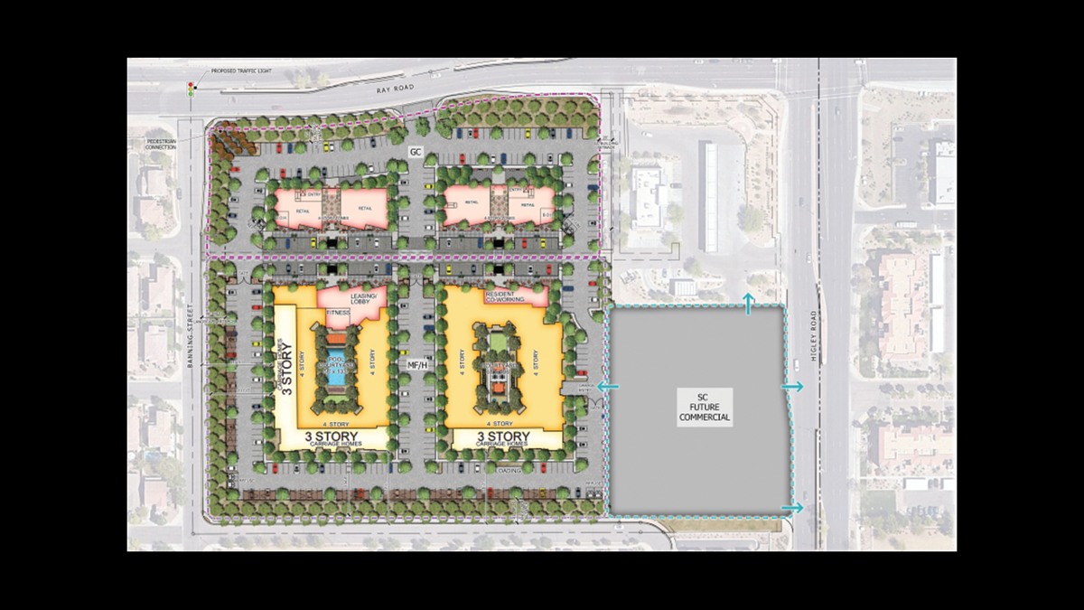 274unit apartment complex pitched for HigleyRay area News